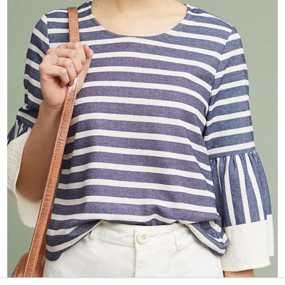 Anthropologie Mariana Striped Top